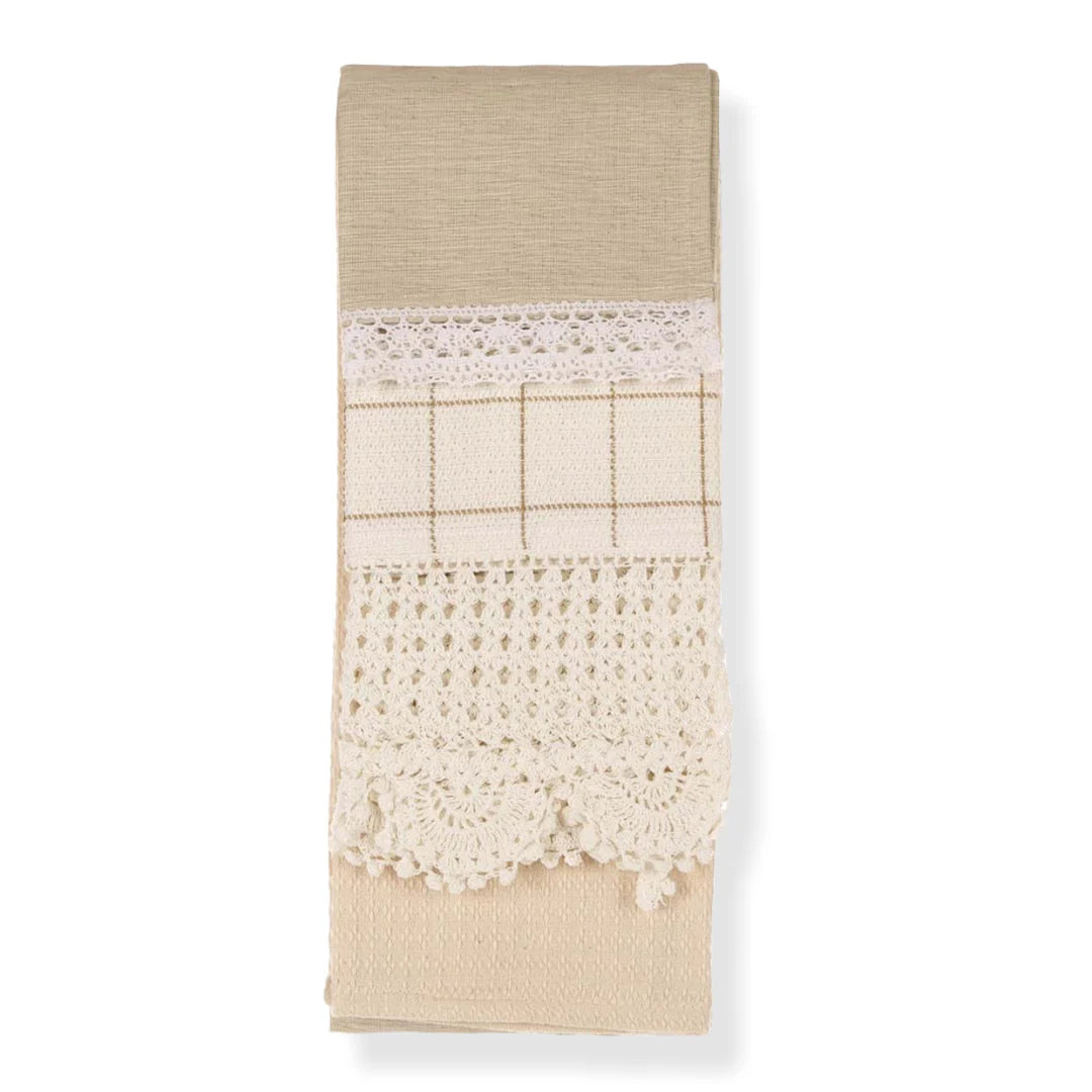 Set 3 canovacci in cotone