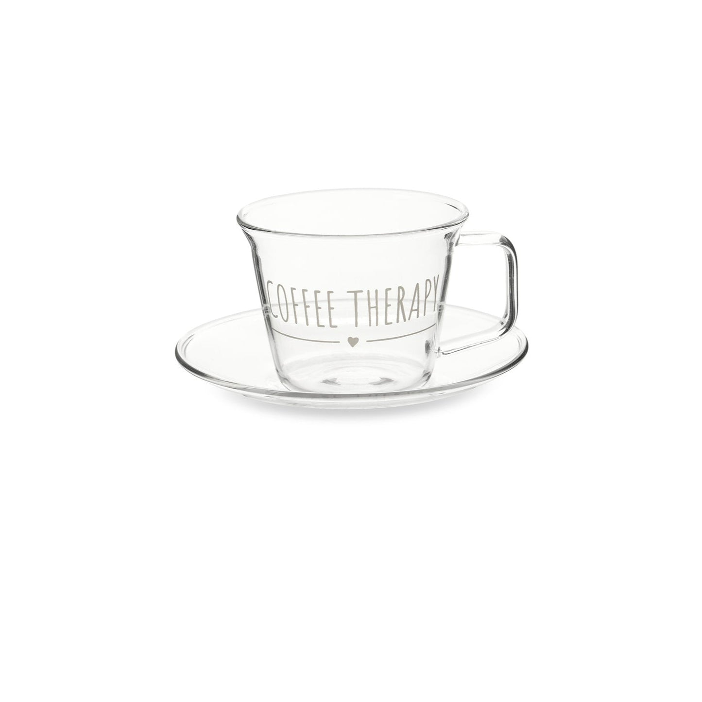 Tazzina con piattino “Coffee Therapy”