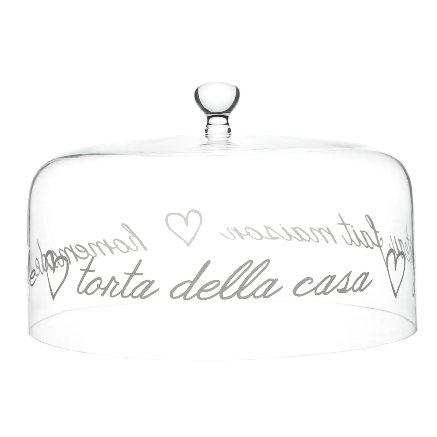 Campana Torta della Casa diam. 30cm con piatto torta diam. 30cm
