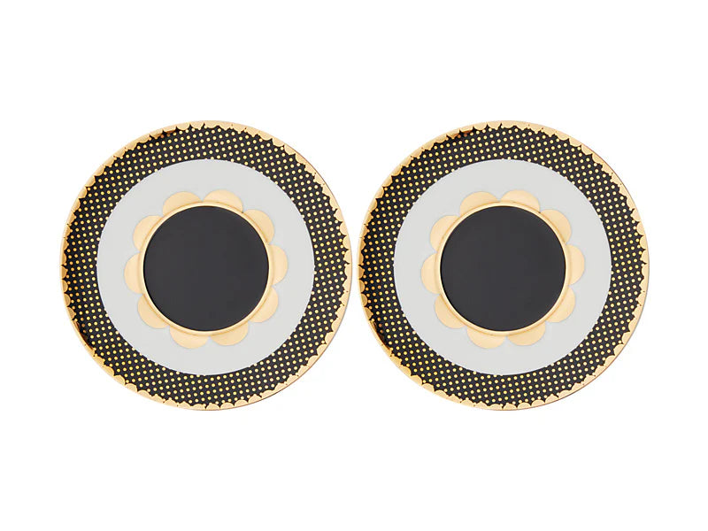 Set di 2 tazze e piattini Regency Demi di Teas & C