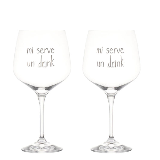 Set 2 calici cocktail Mi serve un drink