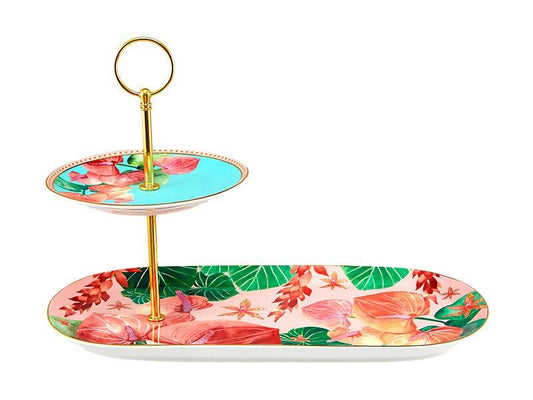 Teas & C's Tropicana Alzata 2 piani - Set intrattenimento