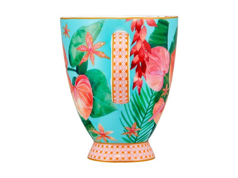 Teas & C's Tropicana Mug con piede blu 300ml